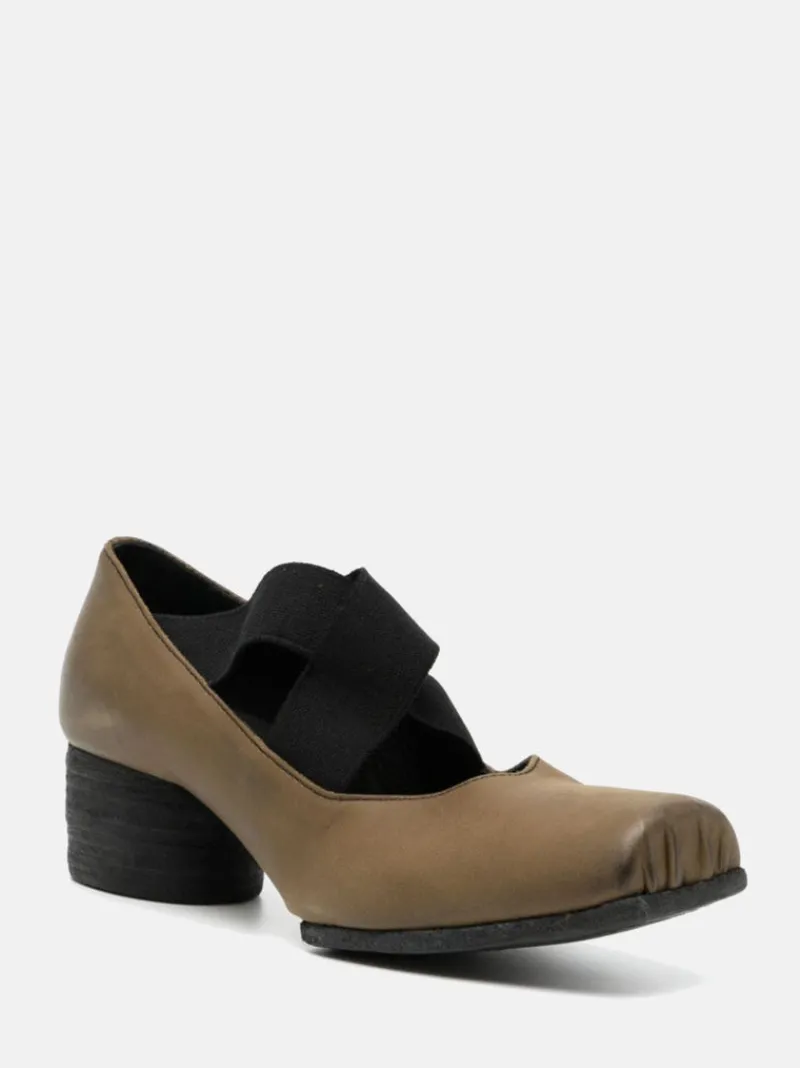 Heels>UMA WANG High Ballerina Calf Shoes