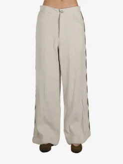 Pants>COMMUNS High Waist Straight Casual Pants