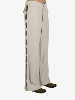 Pants>COMMUNS High Waist Straight Casual Pants