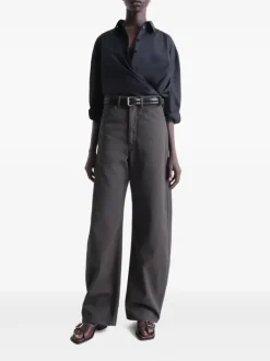 Pants>LEMAIRE High Waisted Curved Pants