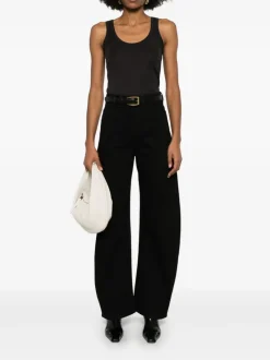 Pants>LEMAIRE High Waisted Curved Pants
