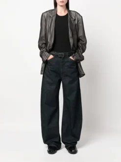Jeans>LEMAIRE High Waisted Curved Pants