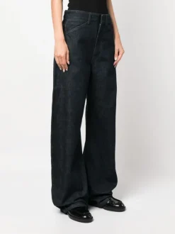 Jeans>LEMAIRE High Waisted Curved Pants