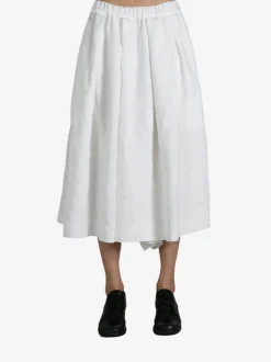 Pants>COMME DES GARCONS High-Waisted Pleated Pant