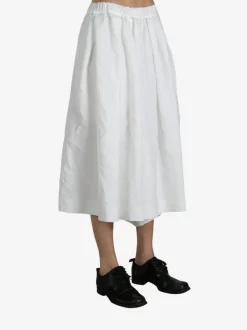Pants>COMME DES GARCONS High-Waisted Pleated Pant