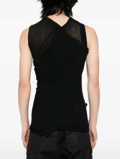 T-shirts>RICK OWENS Hollywood Banana Top