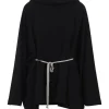 Tops>RICK OWENS Hollywood Runway Hooded Tunic