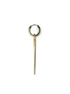 Jewelry | Jewelry>PARTS OF FOUR Hoop Earring v2 (Extra Small, Mini Spike, YGA)