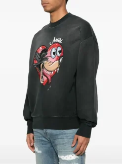 Sweats & Hoodies>AMIRI Hopeless Romantic OS Crew