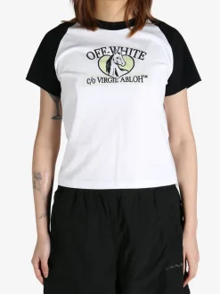 T-shirts>OFF-WHITE House Billboard Ragl Fit Tee
