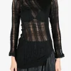 Tops>Y'S H-Right Hem Crunched Top