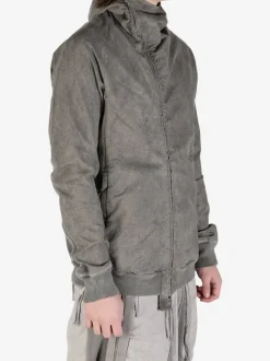 Jackets & Coats>BORIS BIDJAN SABERI Hybrid Zipper Jacket