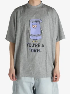 T-shirts | T-shirts>VETEMENTS I'M Towel Oversized T-shirt