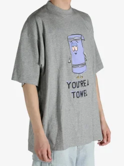 T-shirts | T-shirts>VETEMENTS I'M Towel Oversized T-shirt