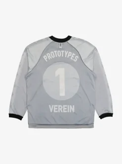 Sweats & Hoodies>PROTOTYPES Inside Out Long Sleeve Football Jersey