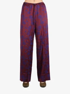 Pants>DRIES VAN NOTEN Jacquard Pants