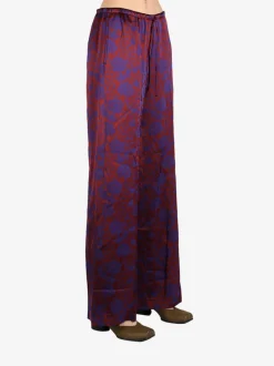 Pants>DRIES VAN NOTEN Jacquard Pants