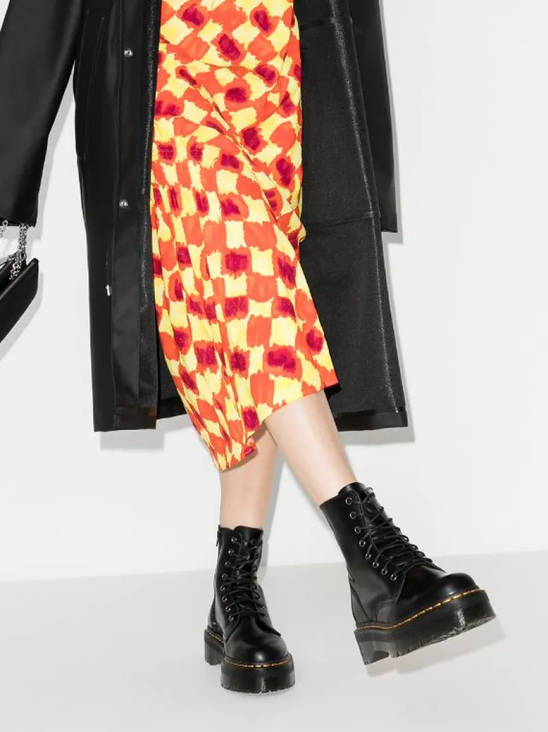 Boots | Boots>DR. MARTENS Jadon Smooth Leather Platform Boots