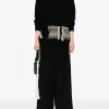 Knitwear>Y'S Jagged Edge Knit JQ Sweater