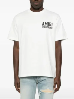T-shirts>AMIRI Jazz Wolf Tee