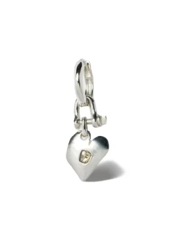 Jewelry | Jewelry>PARTS OF FOUR Jazz's Solid Heart Earring (Extra Small, 0.2 CT, Tiny Faceted Diamond Slab, PA+FCDIA)