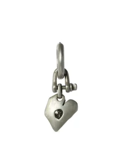 Jewelry | Jewelry>PARTS OF FOUR Jazz's Solid Heart Earring (Extra Small, 0.2 CT, Tiny Faceted Diamond Slab, DA+FCDIA)