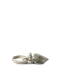 Jewelry | Jewelry>PARTS OF FOUR Jazz's Solid Heart Earring (Extra Small, 0.2 CT, Tiny Faceted Diamond Slab, MA+FCDIA)