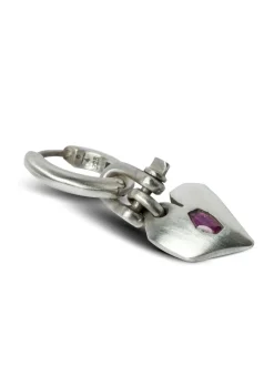 Jewelry | Jewelry>PARTS OF FOUR Jazz's Solid Heart Earring (Extra Small, 0.2 CT, Ruby Slice, MA+RUB)