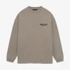 T-shirts>FEAR OF GOD ESSENTIALS Jersey Long Sleeve T-Shirt