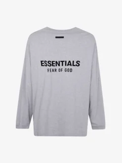 T-shirts>FEAR OF GOD ESSENTIALS Jersey Long Sleeve T-Shirt