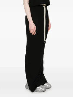 Skirts>RICK OWENS DRKSHDW Jersey Pull On Pillar Skirt