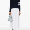 Shirts>THOM BROWNE Jersey Stitch Button Down Shirt