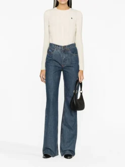 Knitwear>POLO RALPH LAUREN Julianna Long Sleeve Pullover