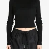 Knitwear>ANN DEMEULEMEESTER Kati Cropped Sweater