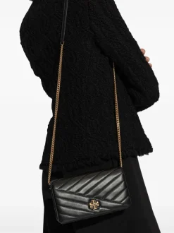 Bags>TORY BURCH Kira Chevron Chain Wallet