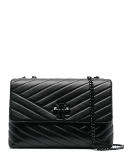 Bags>TORY BURCH Kira Chevron Powder Coated Convertible Shoulder Bag