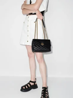Bags>TORY BURCH Kira Chevron Small Convertible Shoulder Bag