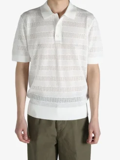 T-shirts>DRIES VAN NOTEN Knit Polo Shirt