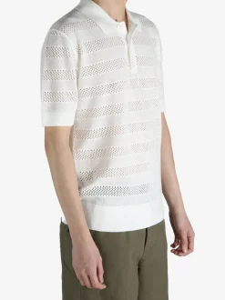 T-shirts>DRIES VAN NOTEN Knit Polo Shirt