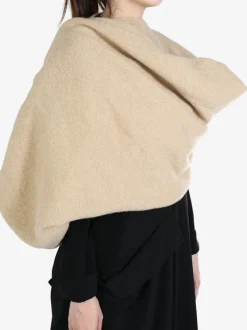 Scarves>DRIES VAN NOTEN Knit Safety Pin Scarf