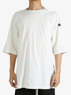 T-shirts | T-shirts>RICK OWENS X MONCLER Knitted Crewneck SS Tee