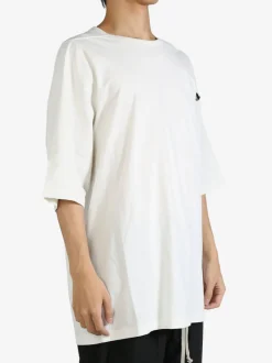 T-shirts | T-shirts>RICK OWENS X MONCLER Knitted Crewneck SS Tee