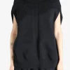 Knitwear>COMME DES GARCONS Knitted Loose Fit Sleeveless Hoodie