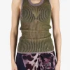 Tops>DRIES VAN NOTEN Knitted Tank Top