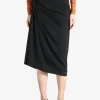 Skirts>DRIES VAN NOTEN Knotted Jersey Skirt