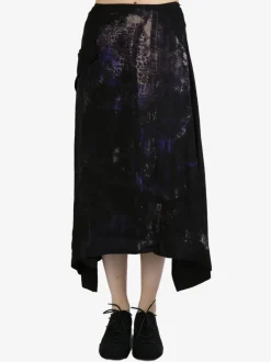 Skirts>Y'S Ko-Cut Off Pocket Skirt