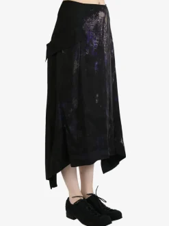 Skirts>Y'S Ko-Cut Off Pocket Skirt