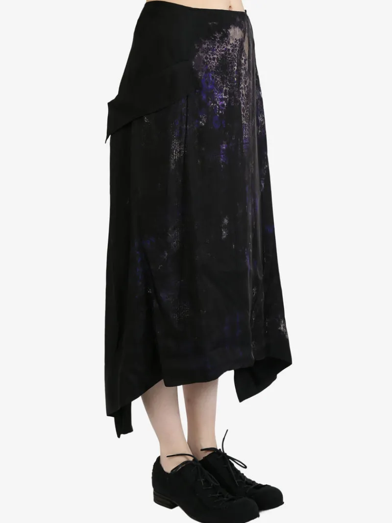 Skirts>Y'S Ko-Cut Off Pocket Skirt
