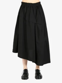 Skirts>Y'S Ko-Right Tucked Asymmetery Skirt