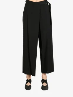 Pants>YOHJI YAMAMOTO L Front Tuck Pants
